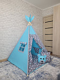 Детский домик вигвам четырехгранный Мишка-Индеец, фото 2