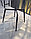 Основание стула, сталь, высота 41 см, чёрный мат, фото 2