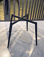 Основание стула, сталь, высота 41 см, чёрный мат