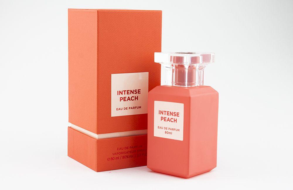 Парфюмерная вода Intense Peach Fragrance World (80 мл,ОАЭ). Аналог Bitter Peach Tom Ford - фото 1 - id-p105489001