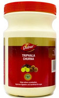 Трифала чурна (Triphala churna), Дабур, 500 г, Индия. очищение кишечника