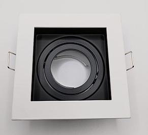 Точечный светильник встраиваемый Horoz Petunya-1 015-028-0001 черно-белый, фото 2