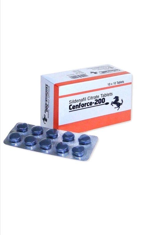 Препарат для мужчин Cenforce -200 (Sildenafil Citrate) - 10 таб.