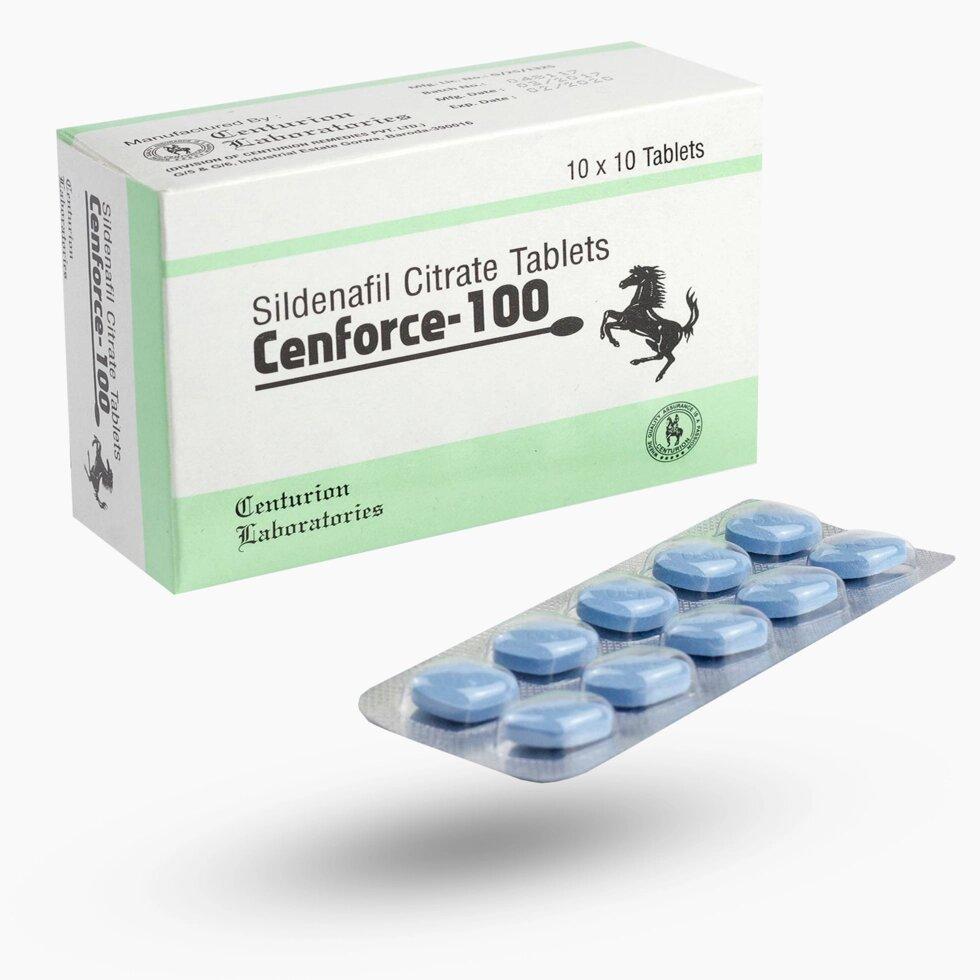 Препарат для мужчин Cenforce -100 (Sildenafil Citrate) - 10 таб.