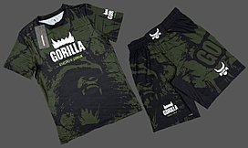 Рашгард  Gorilla grizzly  green ( комплект верх + низ) S-XXL