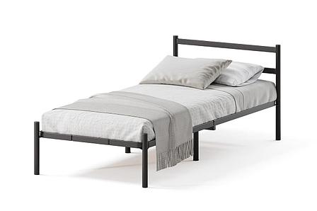 Кровать Мета 90х200 см, черный, фото 2