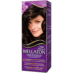 Kраска для волос Wella Wellaton Maxi Single Тёмный шатен 3/0 110мл