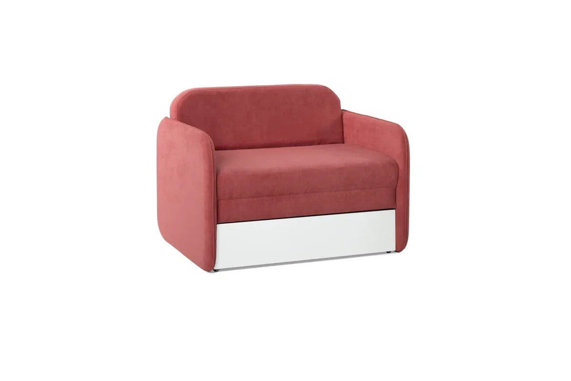 Кресло-кровать U-nix  цвет коралл