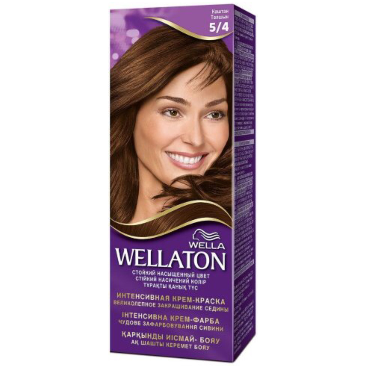 Kраска для волос Wella Wellaton Maxi Single Каштан 5/4 110мл - фото 1 - id-p105501145