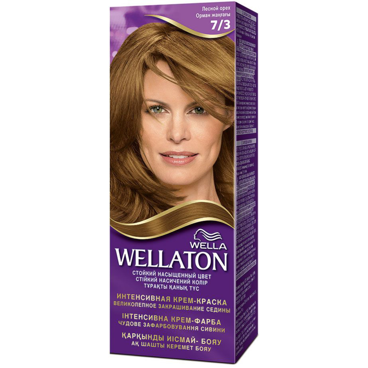 Kраска для волос Wella Wellaton Maxi Single Лесной орех 7/3 110мл