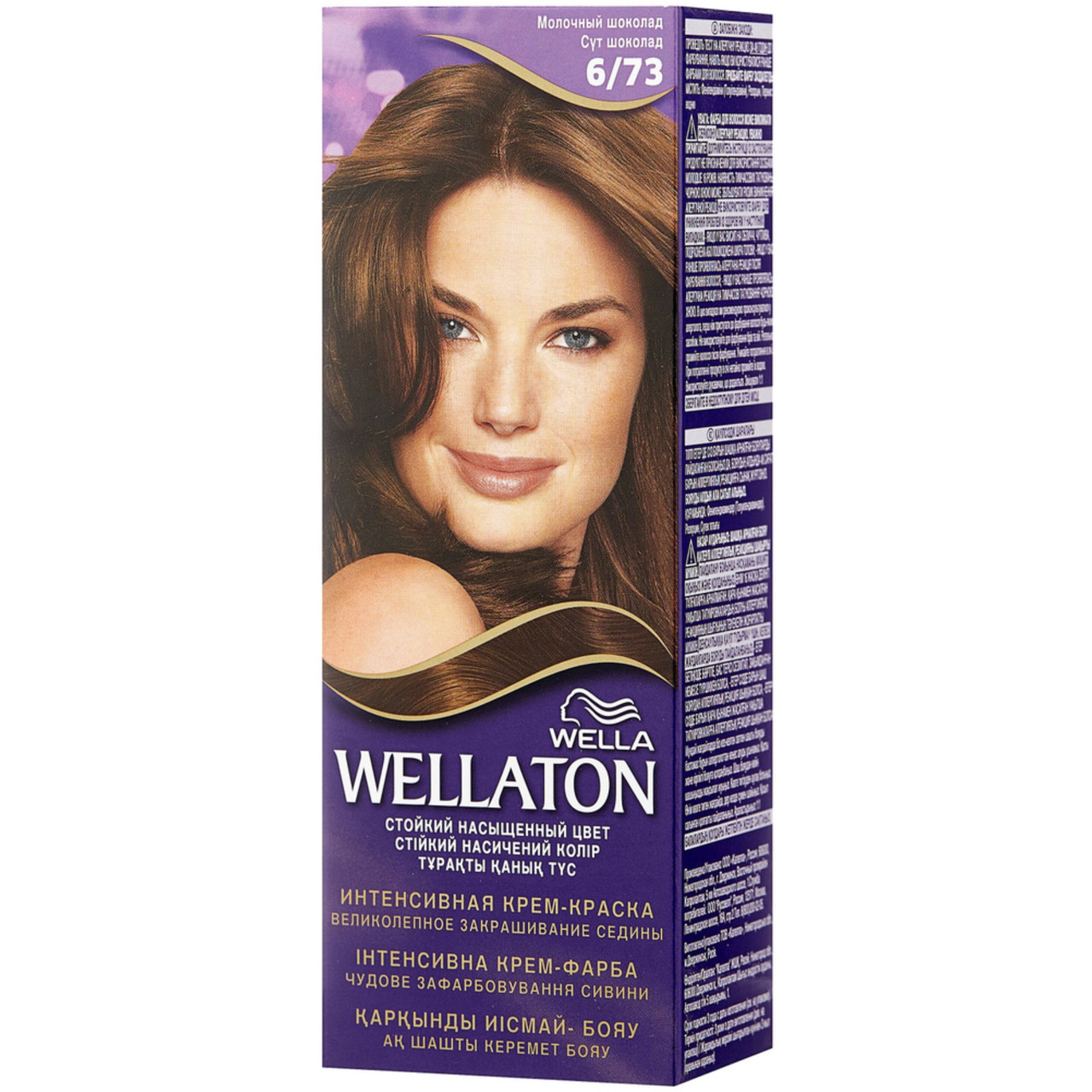 Kраска для волос Wella Wellaton Maxi Single Молочный шоколад 6/73 110мл