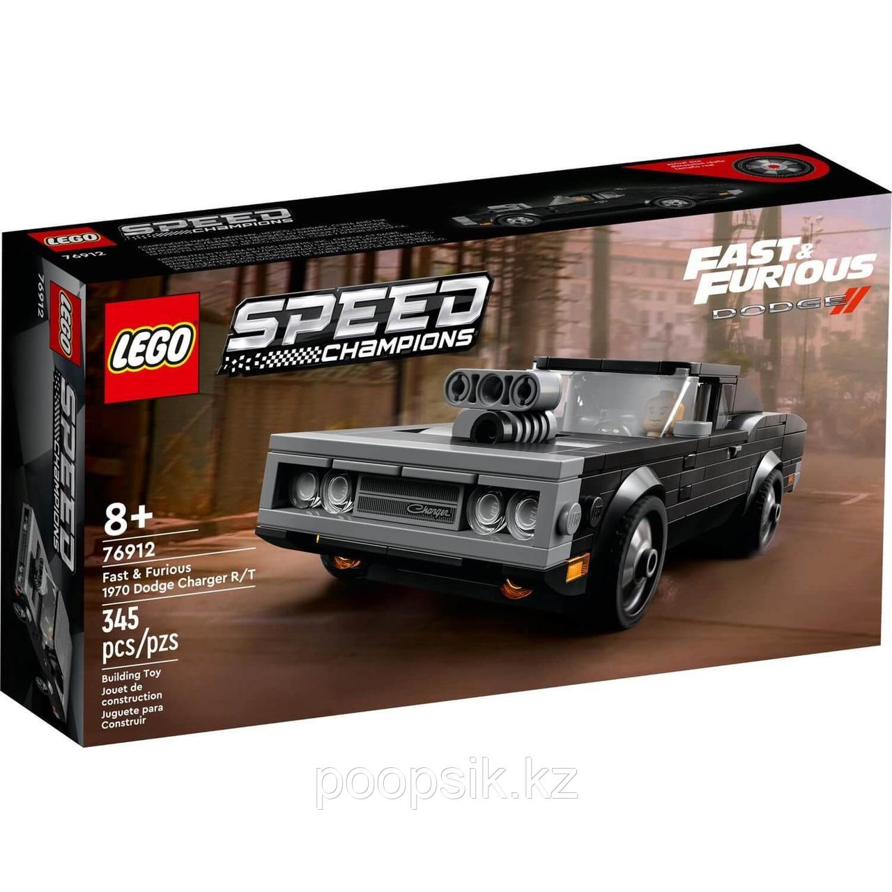 Lego Speed Champions 1970 Dodge Charger R/T, Лего Форсаж 76912 - фото 1 - id-p105501536