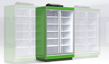 Пристенная холодильная витрина Unit