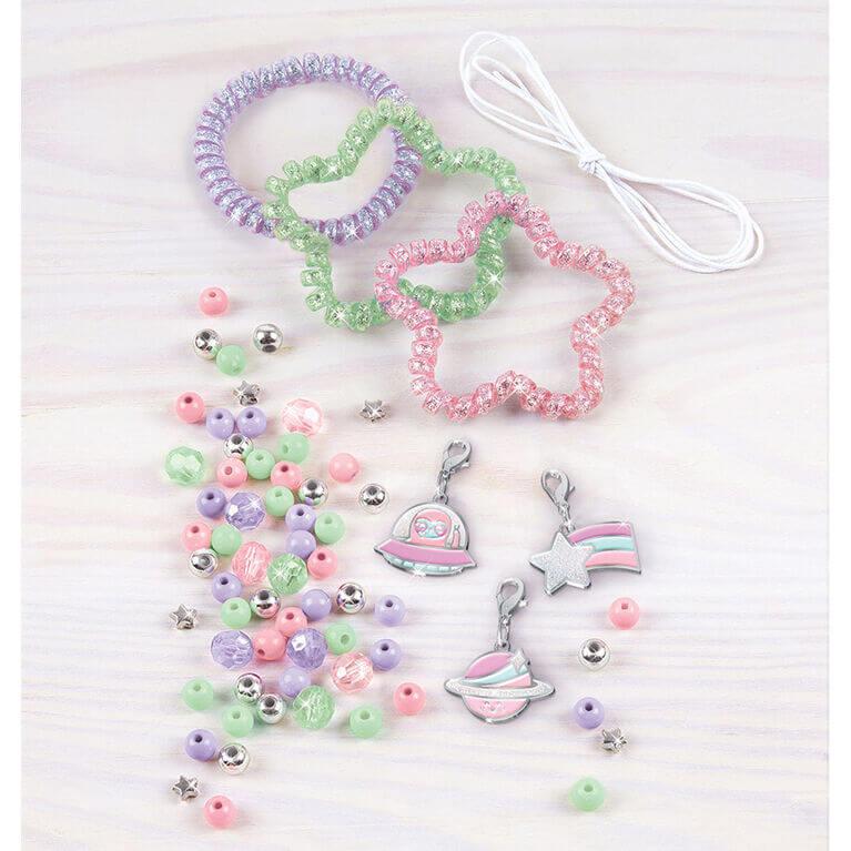 Набор для творчества Make It Real Браслеты с бусинами Sparkly Spiral Bracelets