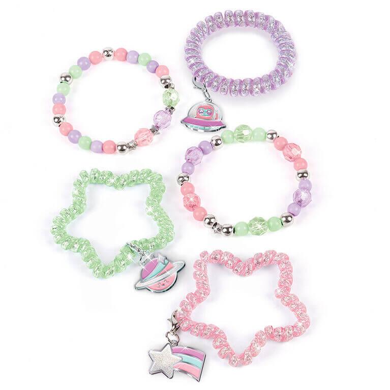 Набор для творчества Make It Real Браслеты с бусинами Sparkly Spiral Bracelets
