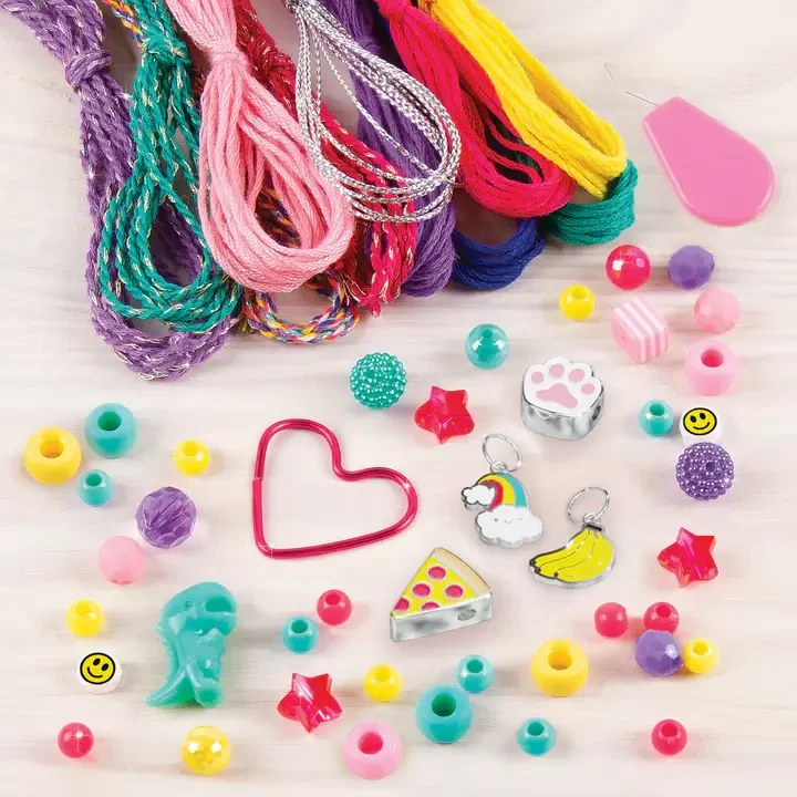 Набор для творчества Make It Real Браслеты с бусинами Good Vibes DIY Bracelets