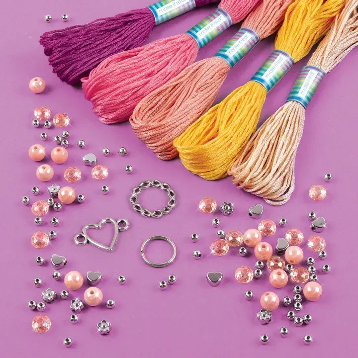 Набор для творчества Make It Real Плетения браслетов Macrame Friendship Bracelets