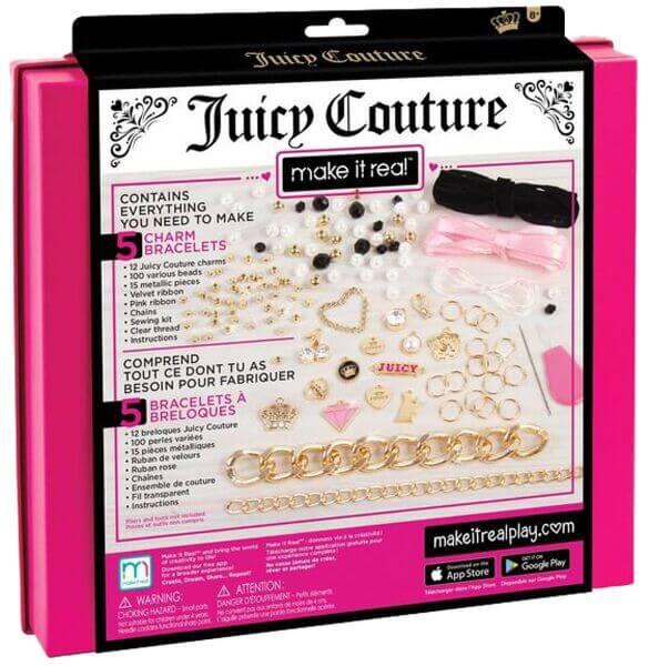 Набор для создания Браслетов Цепочки с бусинами Make It Real Juicy Couture Chains & Charms