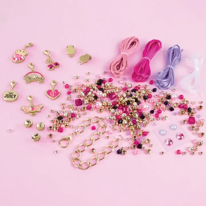 Набор для творчества Make It Real Шкатулка с украшениями Juicy Couture Glamour Jewelry Box Pearls