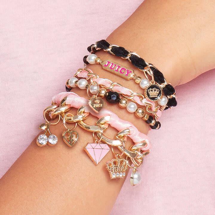 Набор для творчества Make It Real Создание браслетов Juicy Couture Mini Chains and Charms