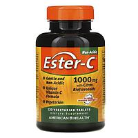 American Health, Ester-C, Витамин С, 1000 мг, с биофлавоноидами, 120 таблеток