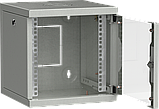 ITK LINEA WS Шкаф 10" 6U 320x310мм дверь обзорная со стеклом серый, фото 2