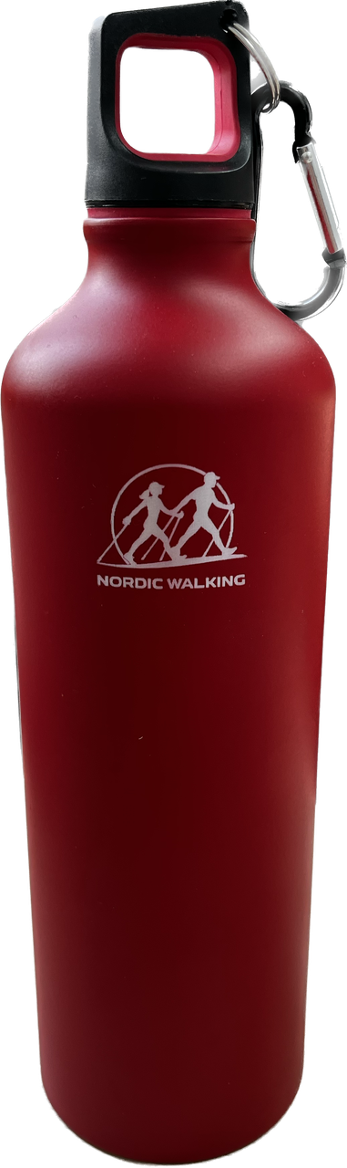 Бутылочка алюминиевая Nordic Walking