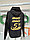 Худи черные с логотипом, фото 2
