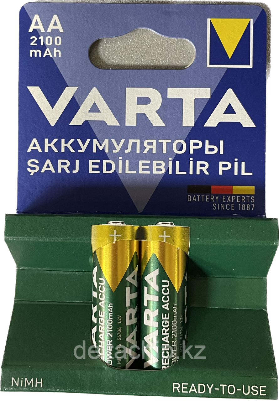 Аккумулятор R2U Mignon 2100mAh 1.2V-HR6/AA (2шт)