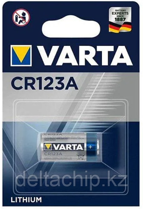 Prof Фото литиевая батарейка  CR123 A - 3V  (1 шт)