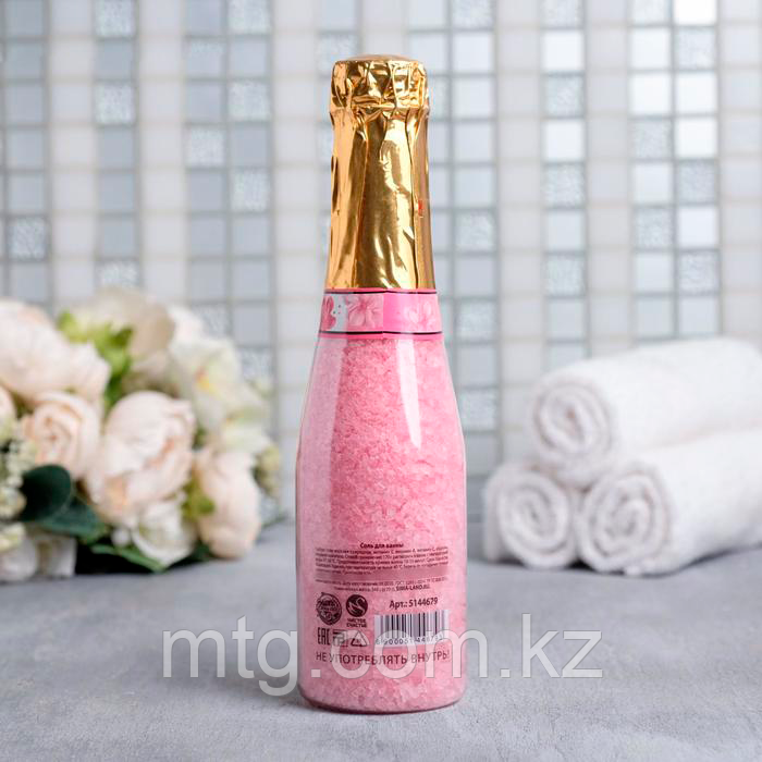 Соль для ванны "Море счастья!", 340 г, аромат розовый букет - фото 2 - id-p105506269