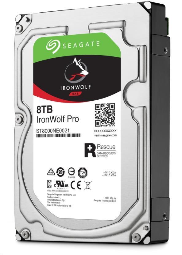 Жесткий диск 8Tb HDD Seagate IronWolf Pro ST8000NE001 - фото 1 - id-p105507167