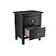 Комод с 2 ящиками КАНТРИ (аналог ХЕМНЭС), черный, фото 2