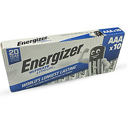 Батарейка литиевая Energizer Ultimate Lithium AAA/FR03, 1шт