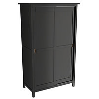 Шкаф КАНТРИ (аналог гардероба ХЕМНЭС) с 2-мя раздвижными дверями, черный