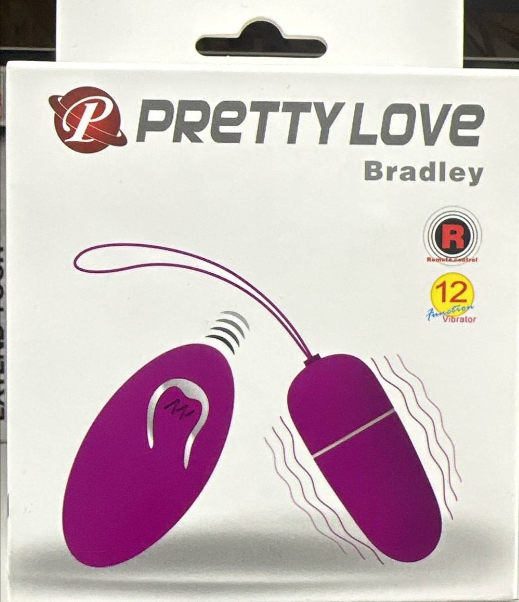 Вибро-яйцо с беспроводным управлением Pretty Love Bradley