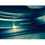 Накладки на пороги из нержавеющей стали  на Ford Mondeo/Форд Мондео 2015-, фото 2