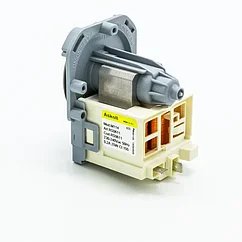 Помпа (насос) для стиральной машины Electrolux, Zanussi, Candy, AEG, Asko, Askoll, 25W, 3 защелки, клеммы назад, 292339 M114 - 42S