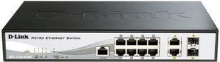 Коммутатор D-Link DGS-1210-10/ME DGS-1210-10/ME/B 8G 2SFP управляемый