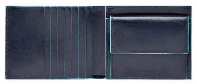 Кошелек мужской Piquadro Blue Square PU1239B2R/BLU2 синий натур.кожа