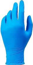 Перчатки нитриловые Nitrile XS (упак.:100шт) голубой