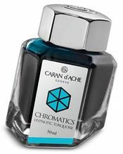 Флакон с чернилами Carandache Chromatics (8011.191) Hypnotic turquoise чернила 50мл