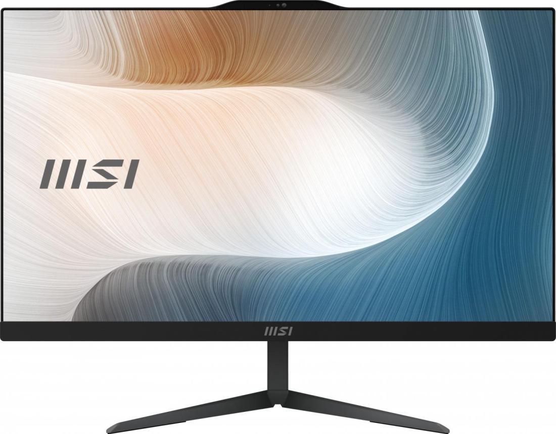 Моноблок MSI Modern AM242T 11M-1610RU 23.8" Full HD Touch P 7505 (2) 4Gb SSD128Gb Iris Xe Windows 11