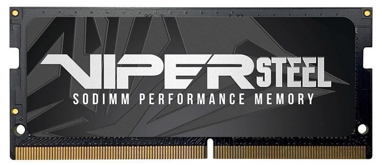 Память DDR4 16Gb 2666MHz Patriot PVS416G266C8S Viper Steel RTL PC4-21300 CL18 SO-DIMM 260-pin 1.2В