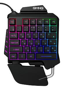 Игровой блок GMNG 703GK черный USB for gamer LED (подставка для запястий) (1533151)