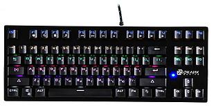 Клавиатура Оклик 967G Dark Force механическая черный USB Multimedia for gamer LED