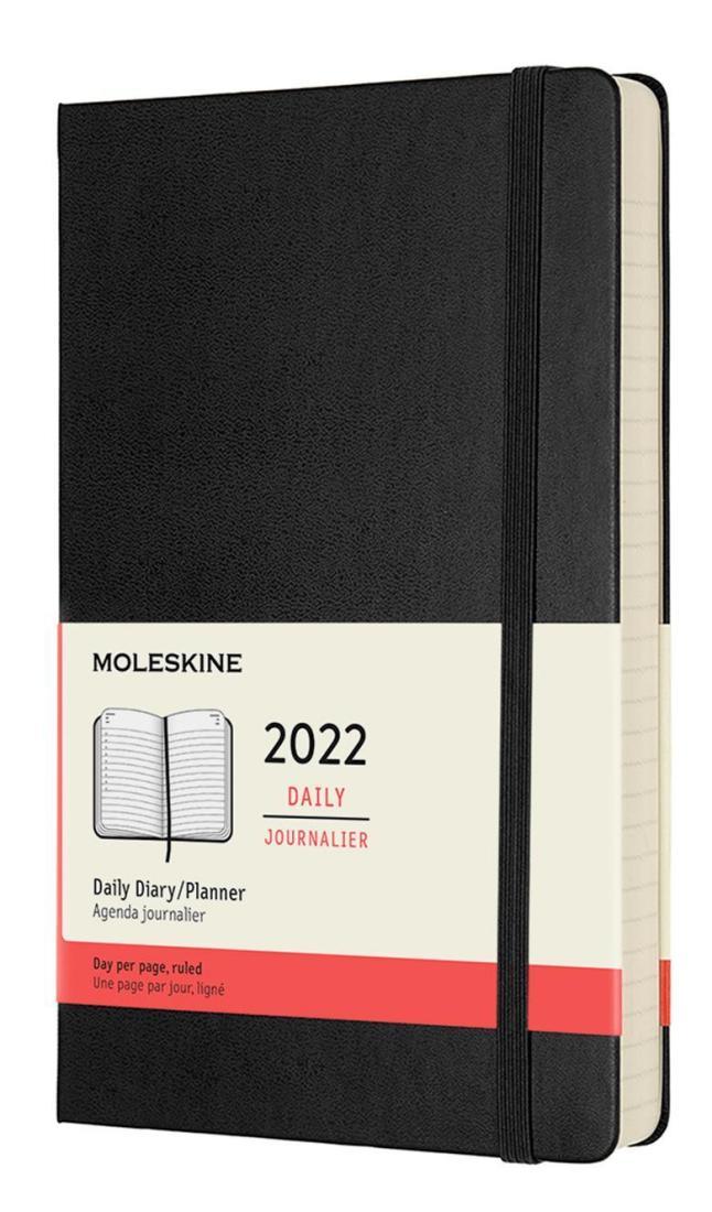 Ежедневник Moleskine CLASSIC Large 130х210мм 400стр. черный