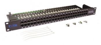 Патч-панель Lanmaster TWT-PP50TEL45 19" 1U 50xRJ45 UTP