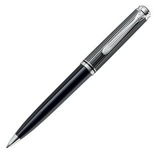 Ручка шариков. Pelikan Souveraen Stresemann K 805 (PL957530) антрацитовый M черн. черн. подар.кор.