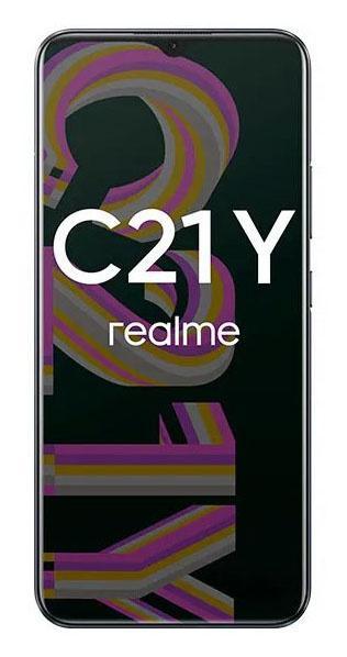 Смартфон Realme C21-Y 32Gb 3Gb черный моноблок 3G 4G 2Sim 6.5" 720x1600 Android 11 13Mpix 802.11 b/g/n NFC GPS